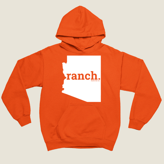 Arizona RANCH Safety Orange Hoodie
