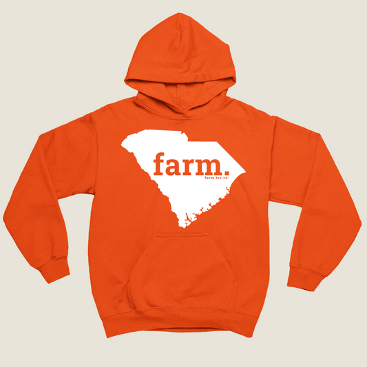 South Carolina FARM Safety Orange Hoodie