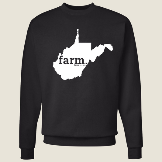 West Virginia FARM Crewneck Sweatshirt