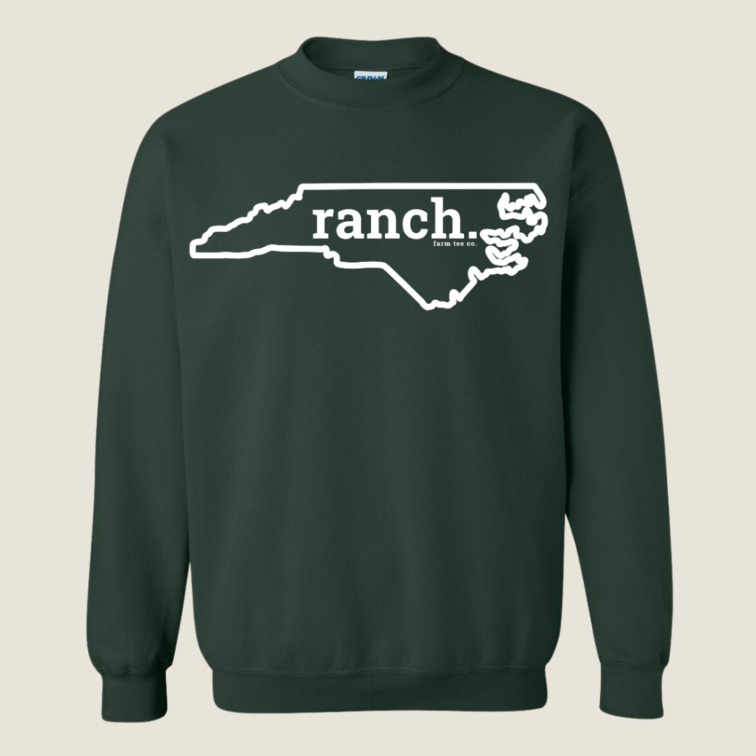 North Carolina RANCH Puff Sweatshirt