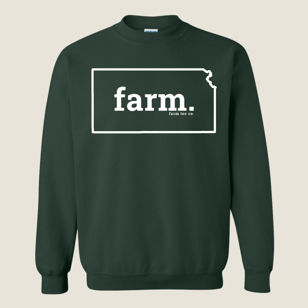 Kansas FARM Puff Sweatshirt