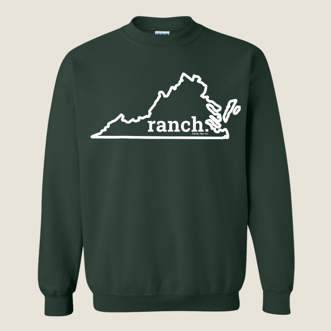 Virginia RANCH Puff Sweatshirt