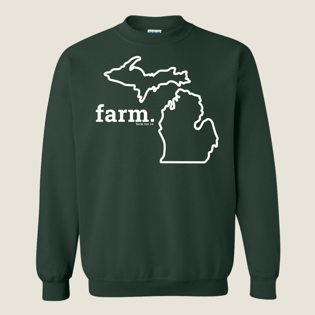 Michigan FARM Puff Sweatshirt