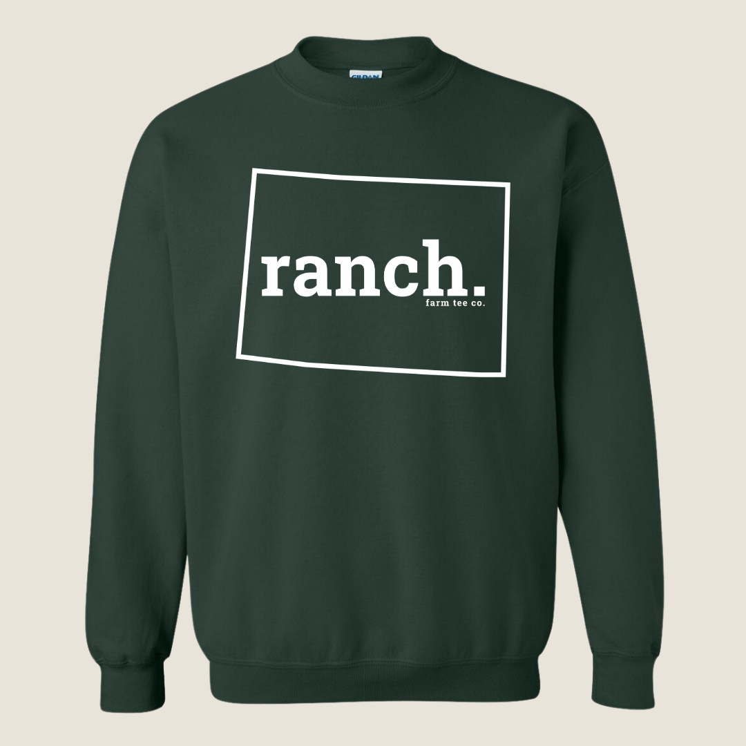 Colorado RANCH Puff Sweatshirt