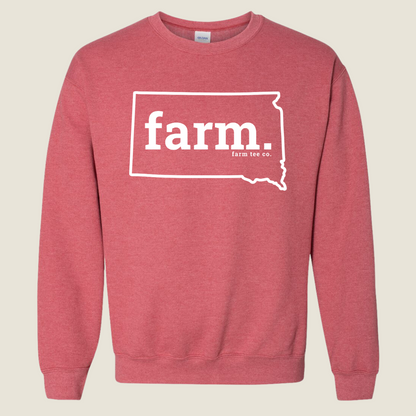 South Dakota FARM Puff Sweatshirt