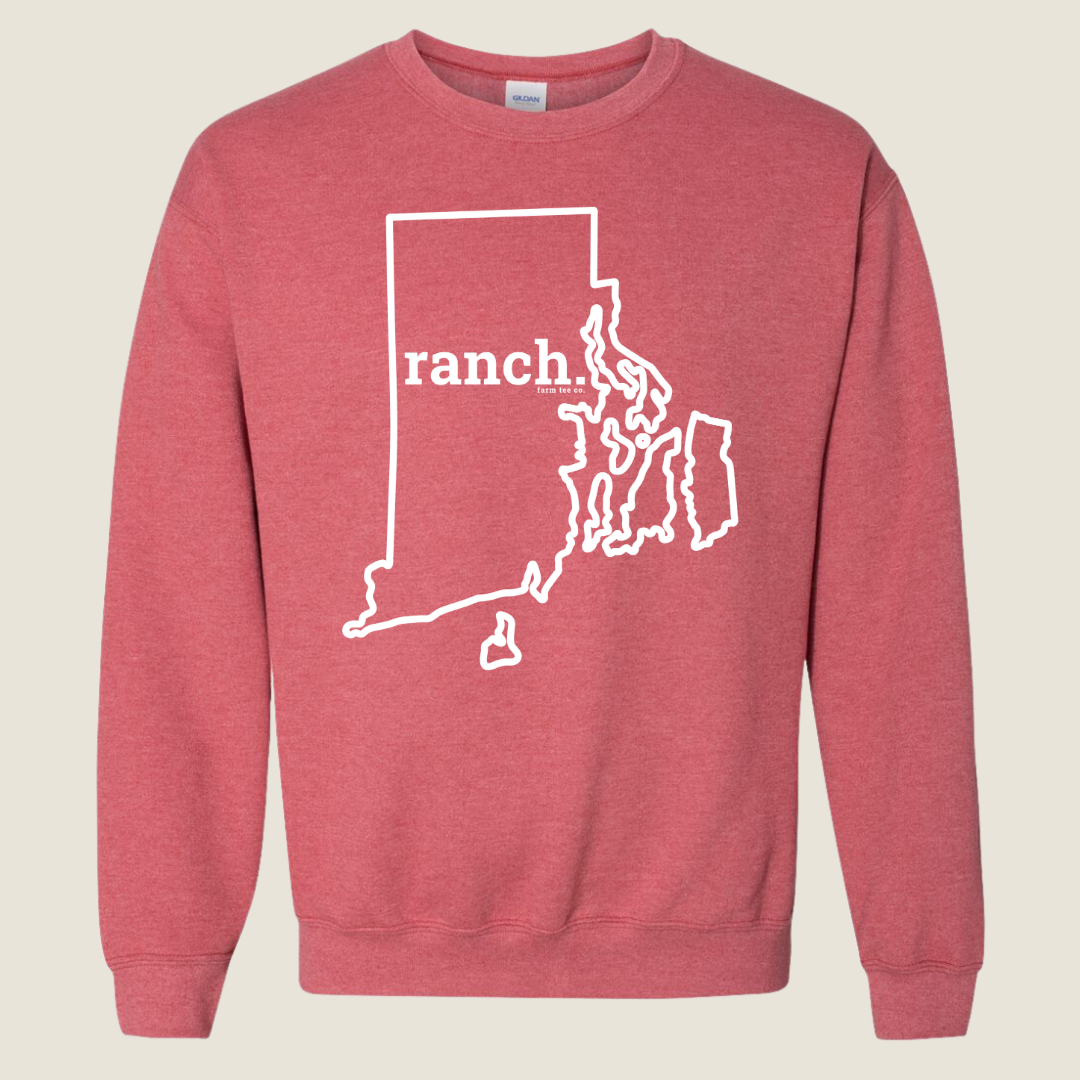 Rhode Island RANCH Puff Sweatshirt