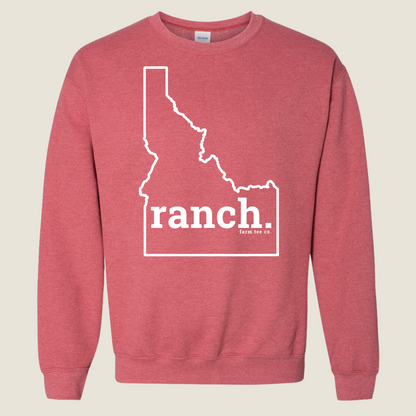 Idaho RANCH Puff Sweatshirt