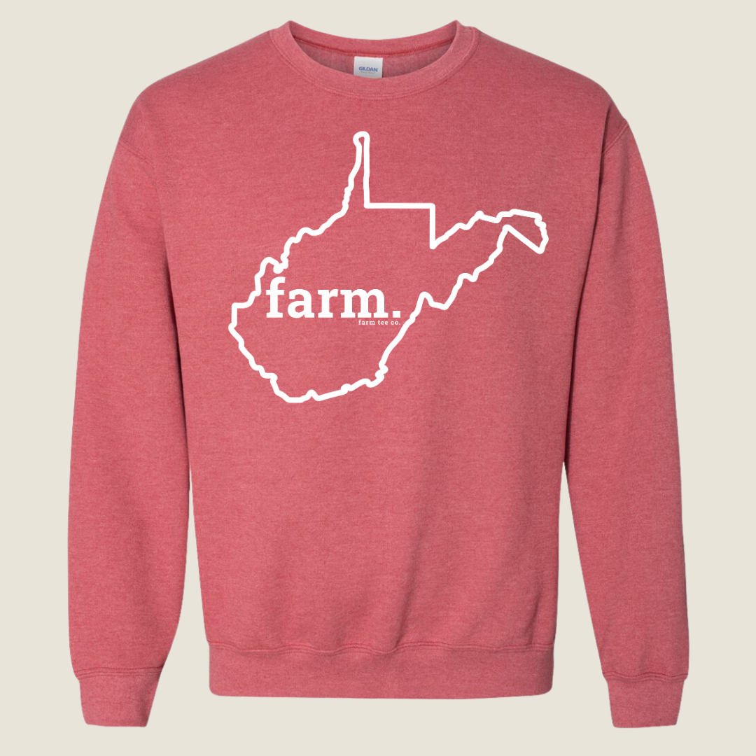 West Virginia FARM Puff Sweatshirt