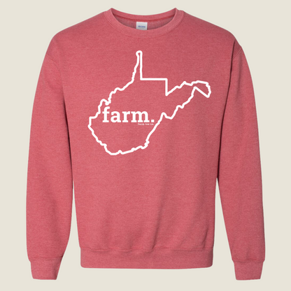 West Virginia FARM Puff Sweatshirt