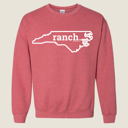 North Carolina RANCH Puff Sweatshirt