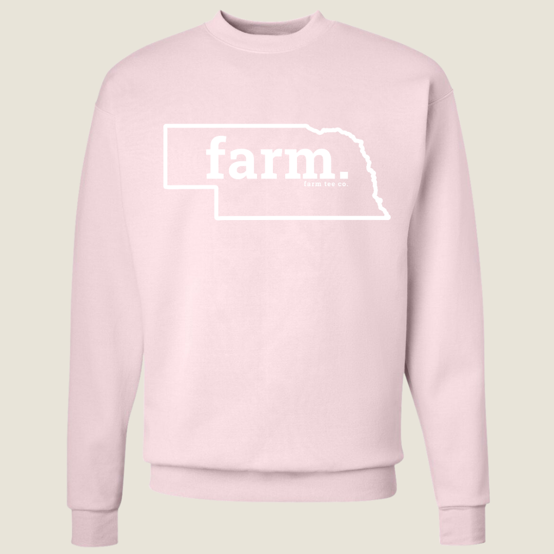 Nebraska FARM Puff Sweatshirt