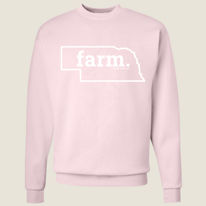 Nebraska FARM Puff Sweatshirt