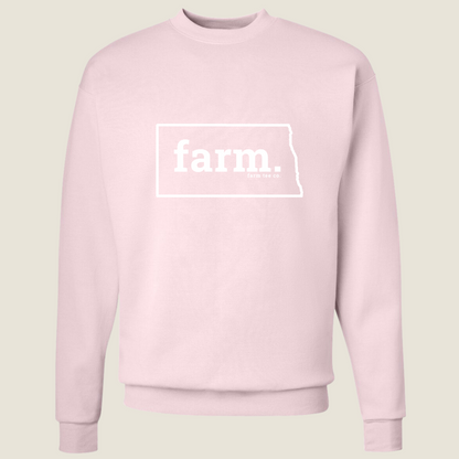 North Dakota FARM Puff Sweatshirt
