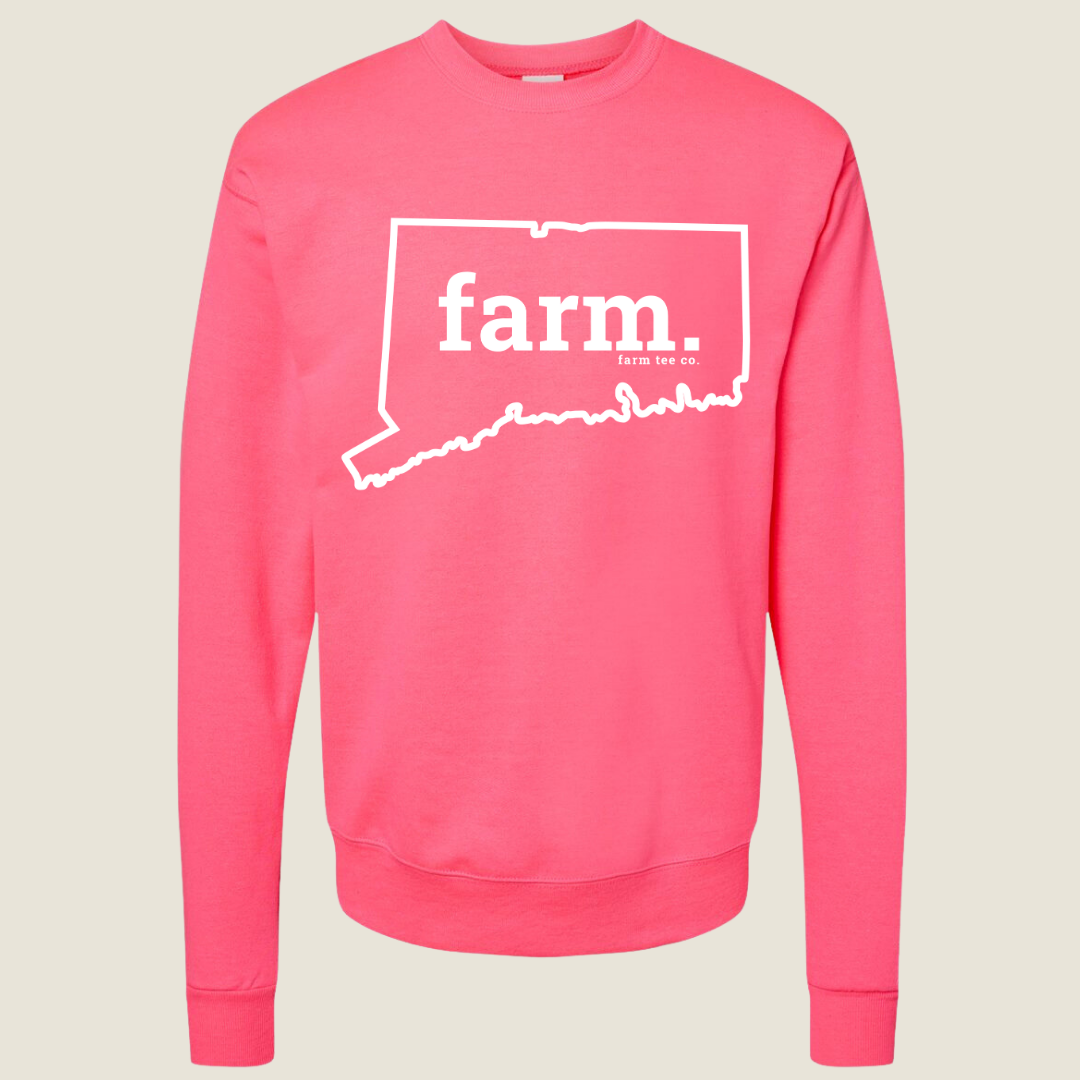 Connecticut FARM Puff Sweatshirt