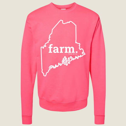 Maine FARM Puff Sweatshirt