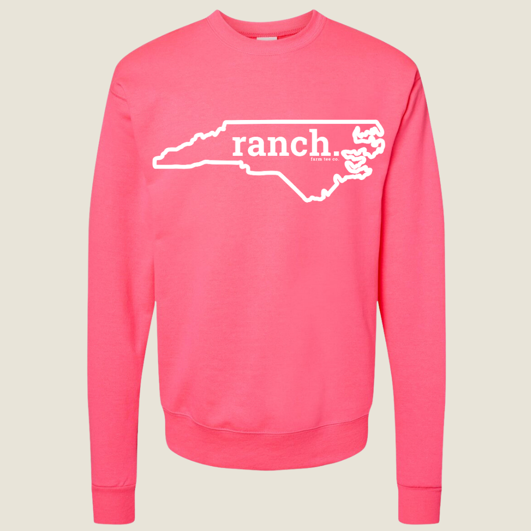 North Carolina RANCH Puff Sweatshirt