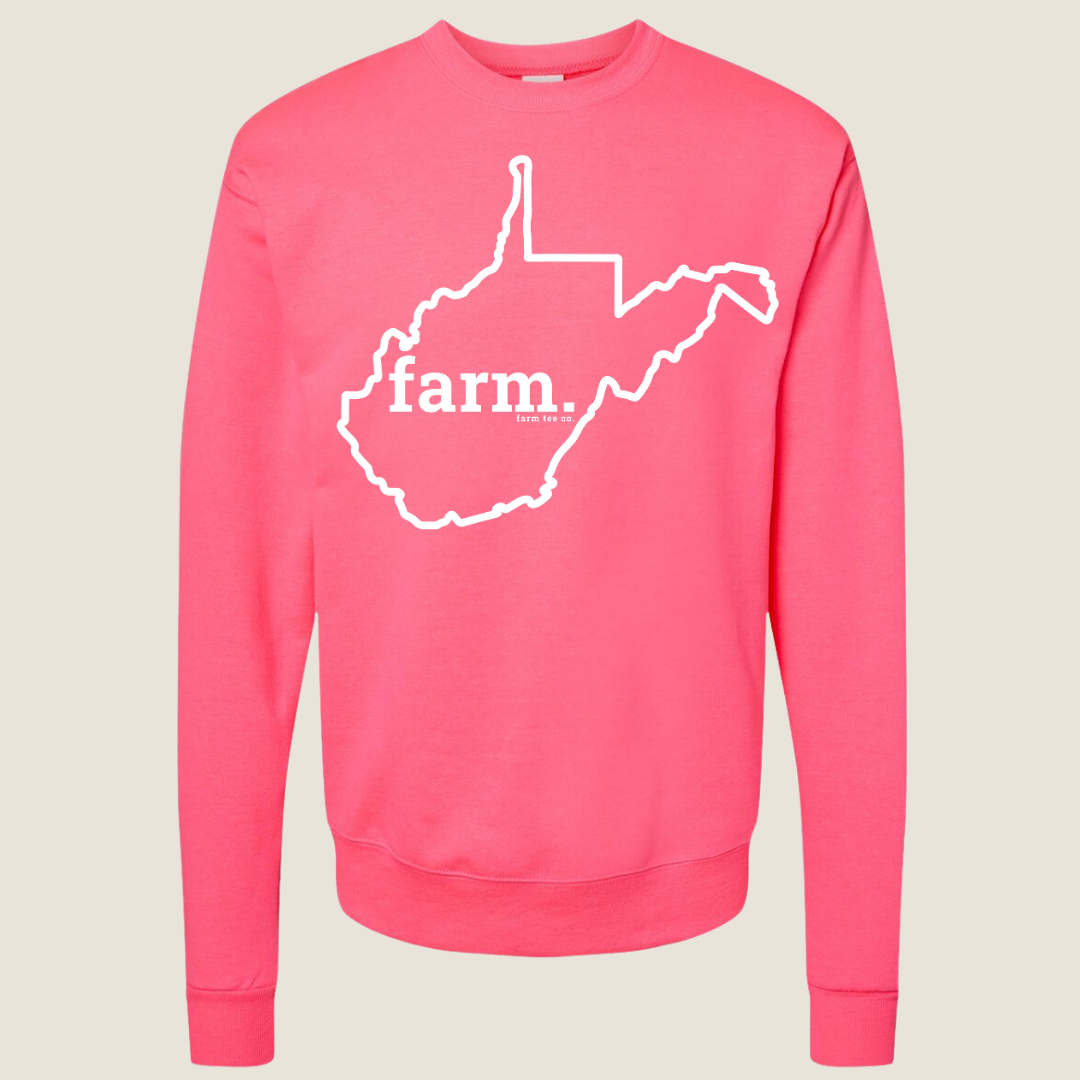 West Virginia FARM Puff Sweatshirt