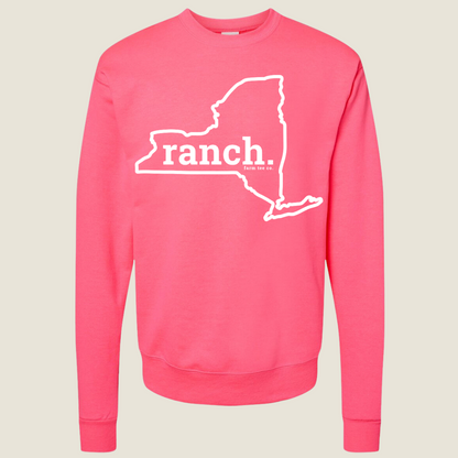 New York RANCH Puff Sweatshirt