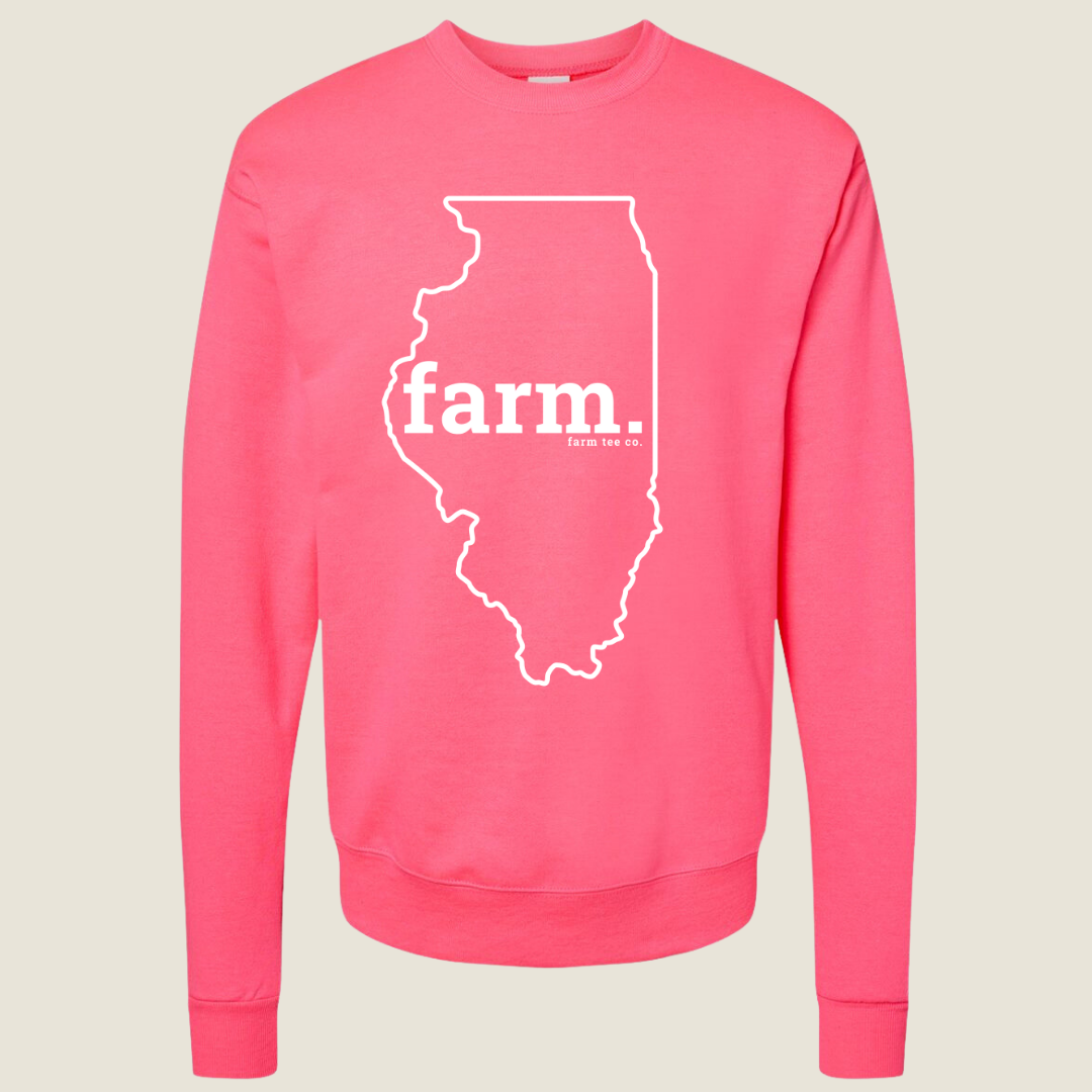 Illinois FARM Puff Sweatshirt