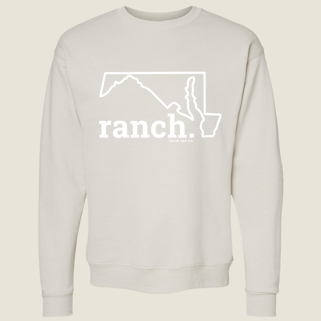 Maryland RANCH Puff Sweatshirt