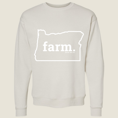 Oregon FARM Puff Sweatshirt