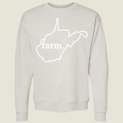 West Virginia FARM Puff Sweatshirt