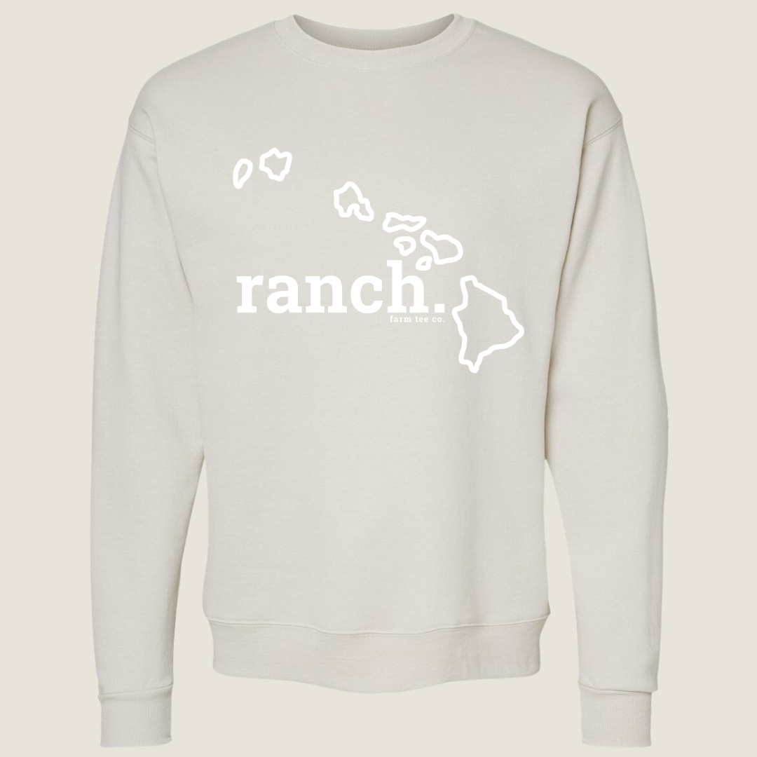 Hawaii RANCH Puff Sweatshirt