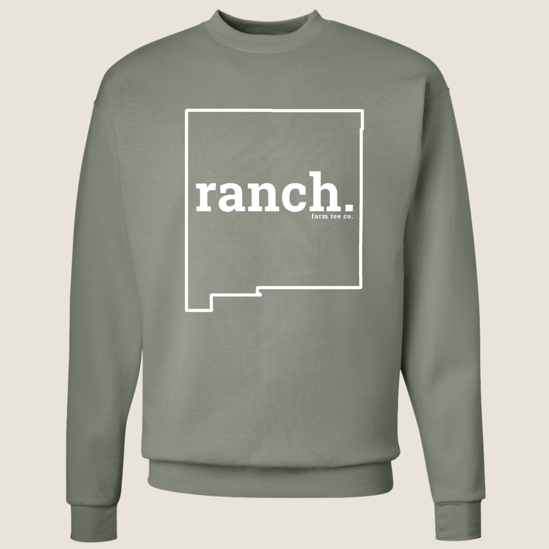 New Mexico RANCH Puff Sweatshirt