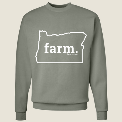 Oregon FARM Puff Sweatshirt