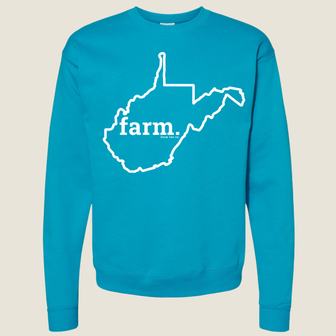 West Virginia FARM Puff Sweatshirt