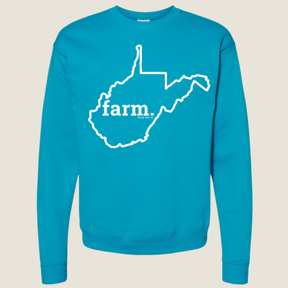 West Virginia FARM Puff Sweatshirt