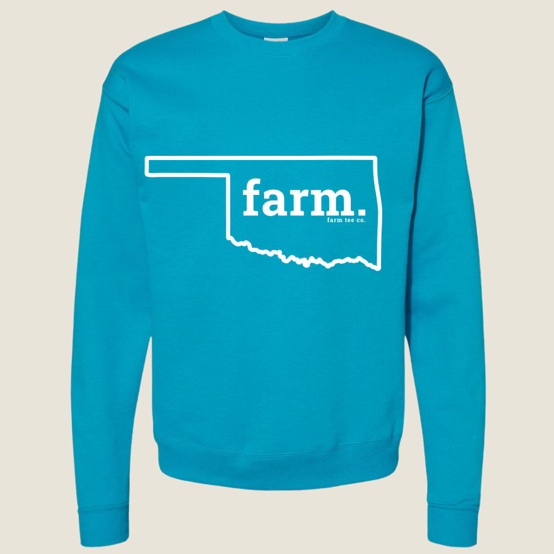 Oklahoma FARM Puff Sweatshirt
