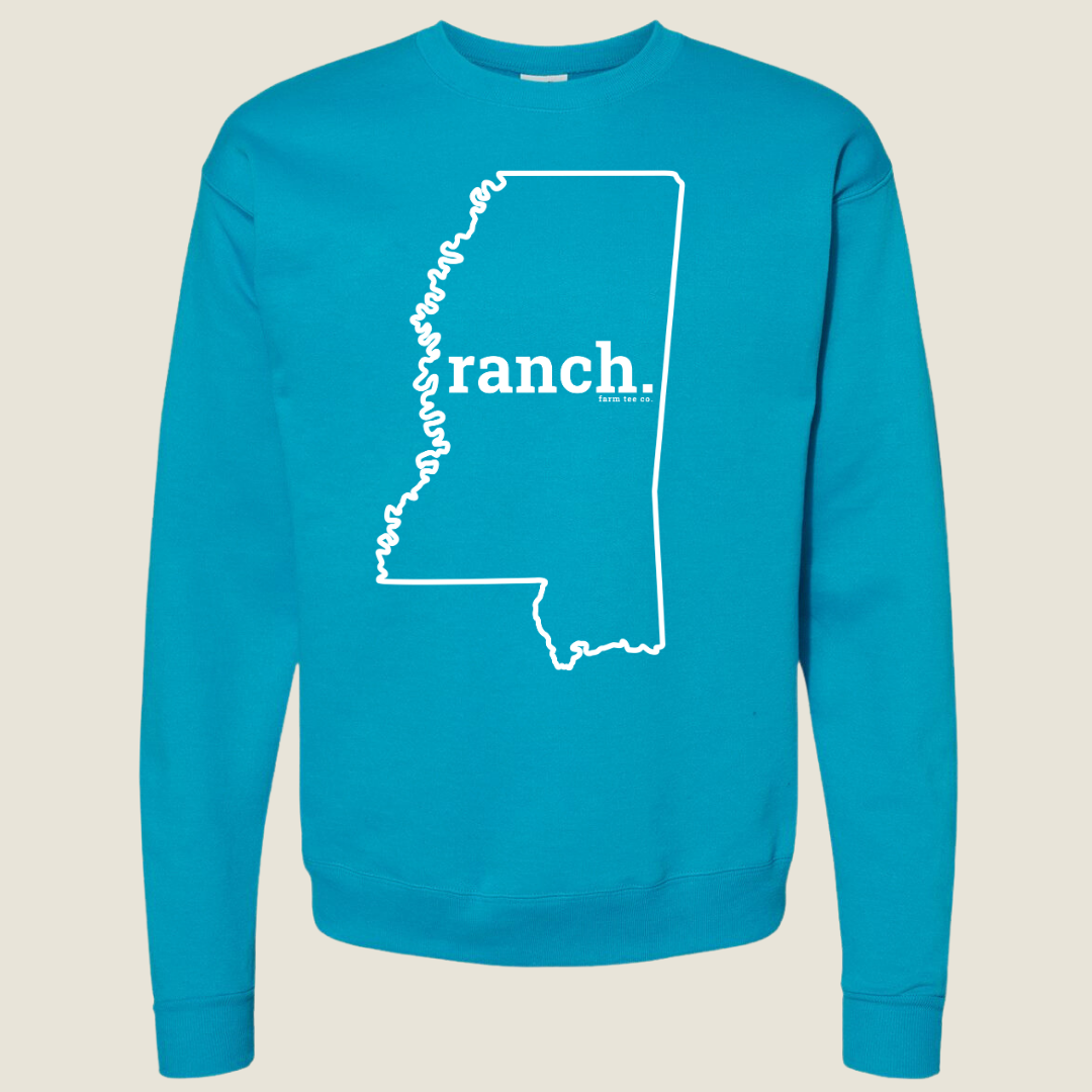 Mississippi RANCH Puff Sweatshirt