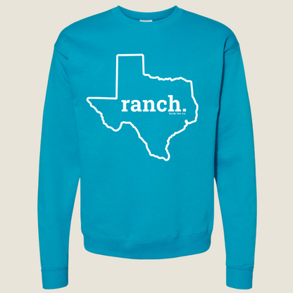Texas RANCH Puff Sweatshirt