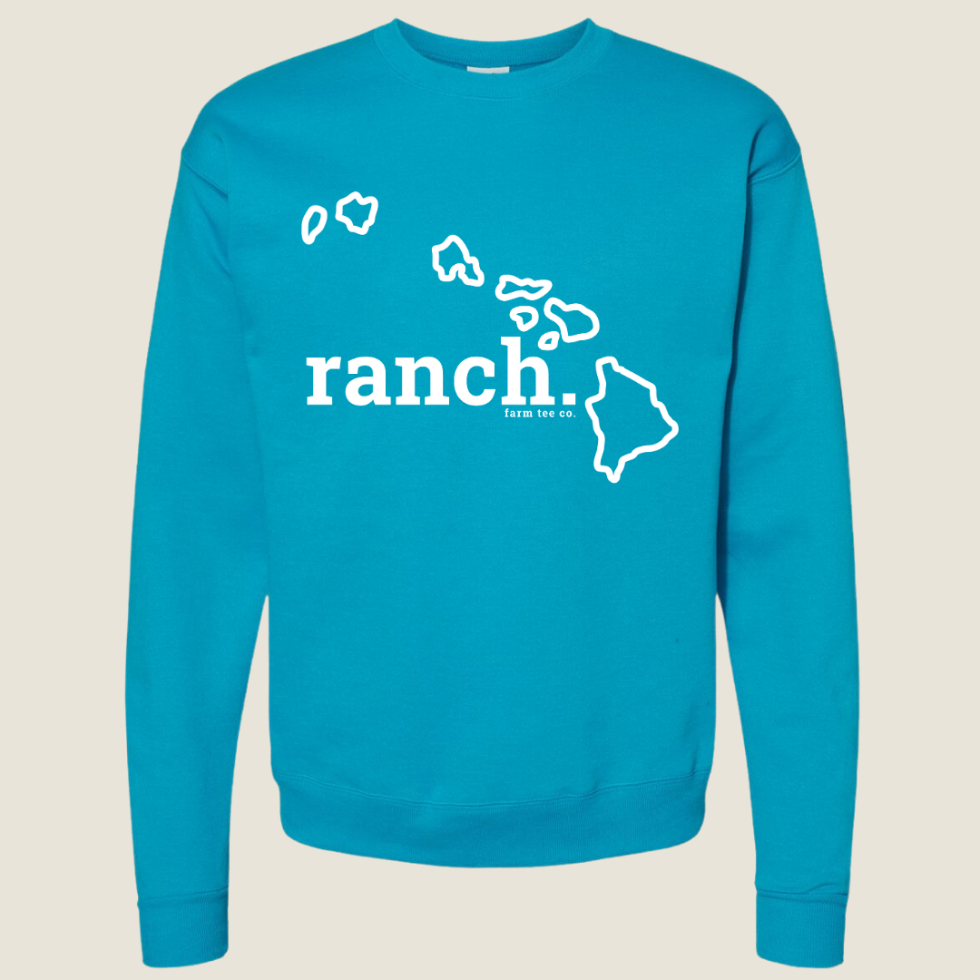 Hawaii RANCH Puff Sweatshirt