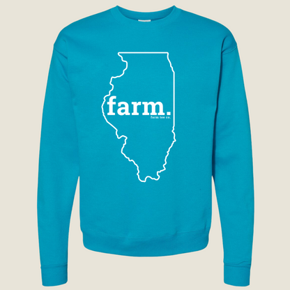 Illinois FARM Puff Sweatshirt