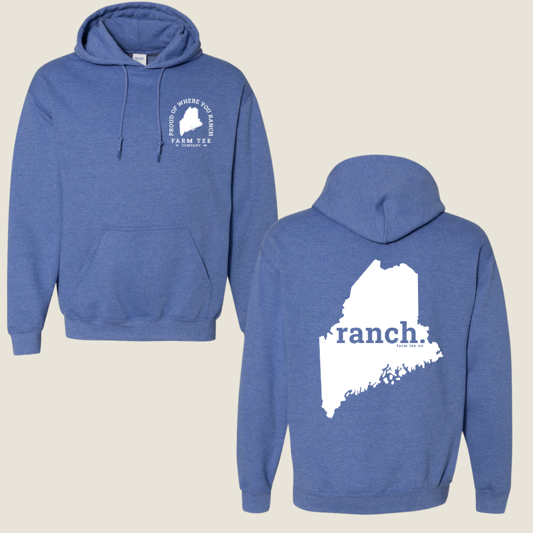 Maine RANCH Casual Hoodie