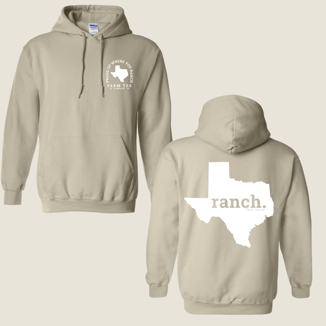 Texas RANCH Casual Hoodie