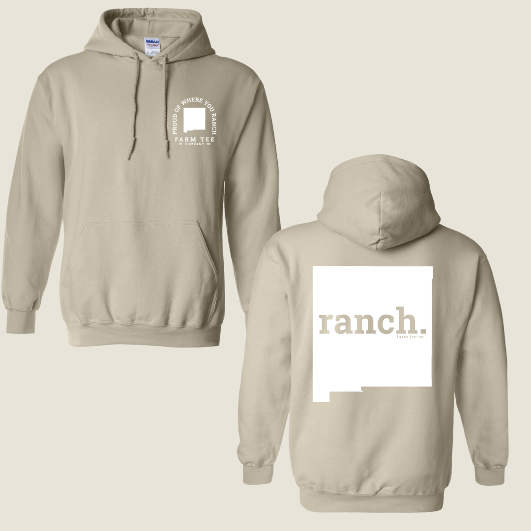 New Mexico RANCH Casual Hoodie