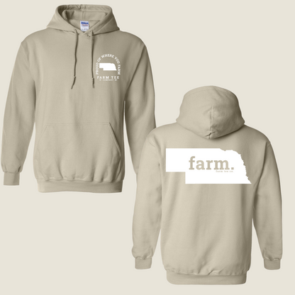 Nebraska FARM Casual Hoodie