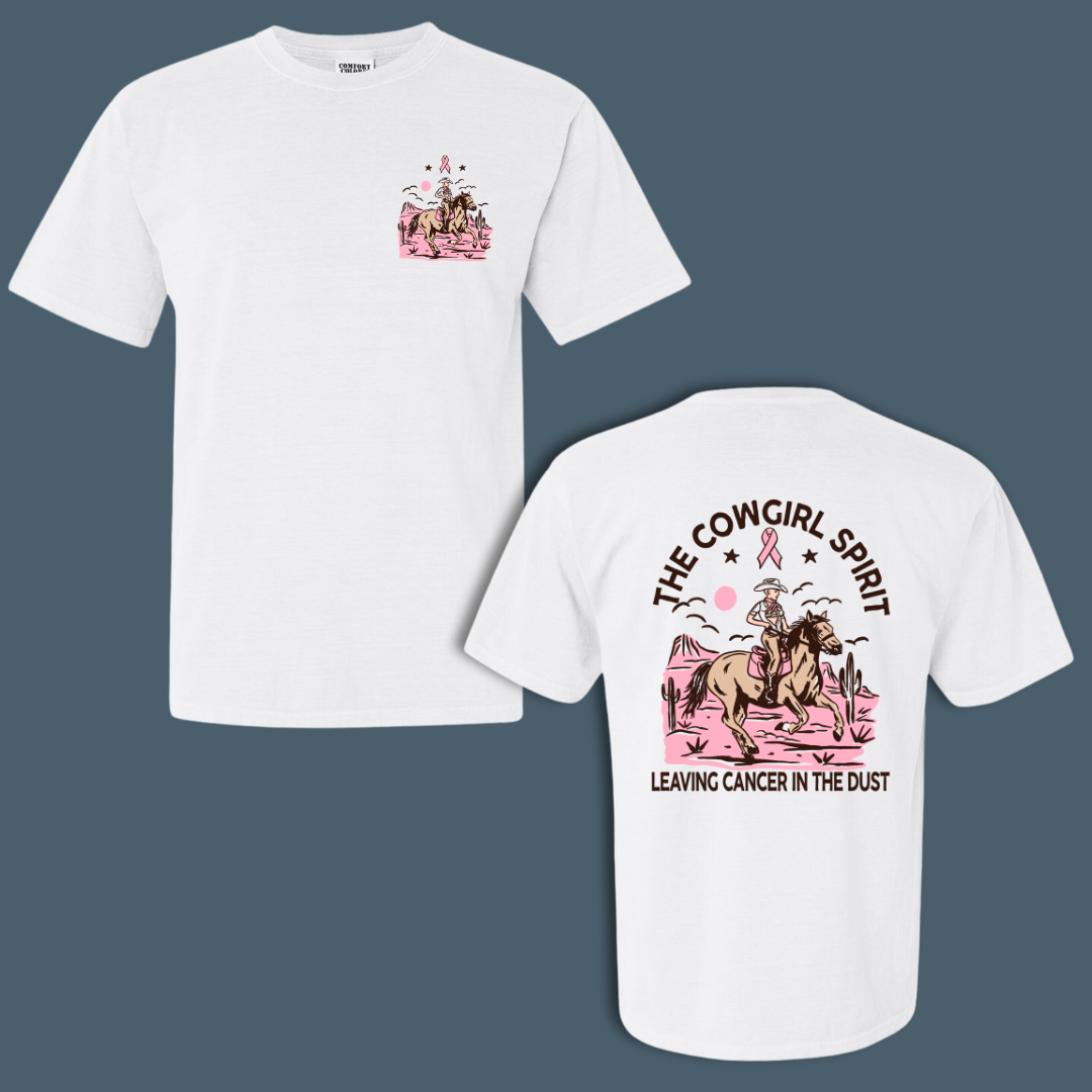 The Cowgirl Spirit Breast Cancer Tees
