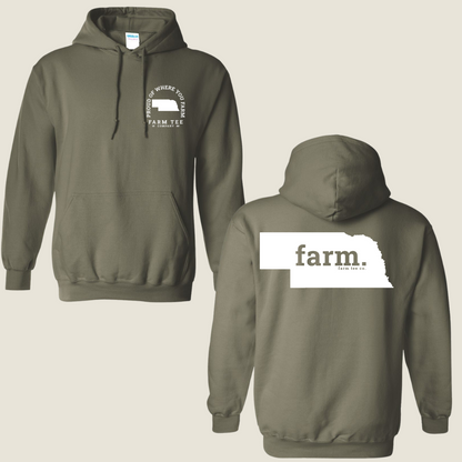 Nebraska FARM Casual Hoodie