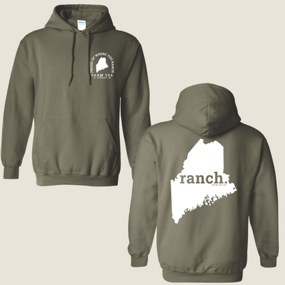Maine RANCH Casual Hoodie