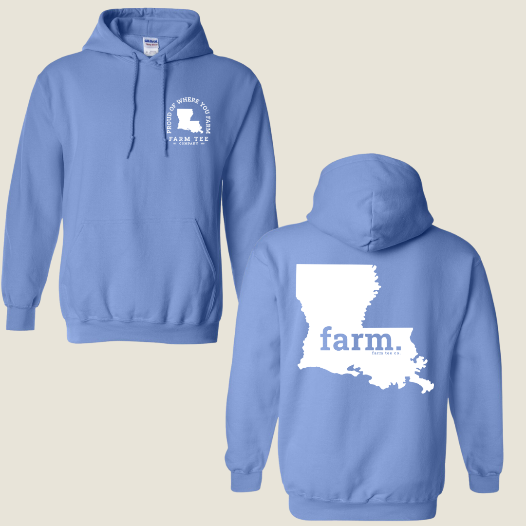 Louisiana FARM Casual Hoodie