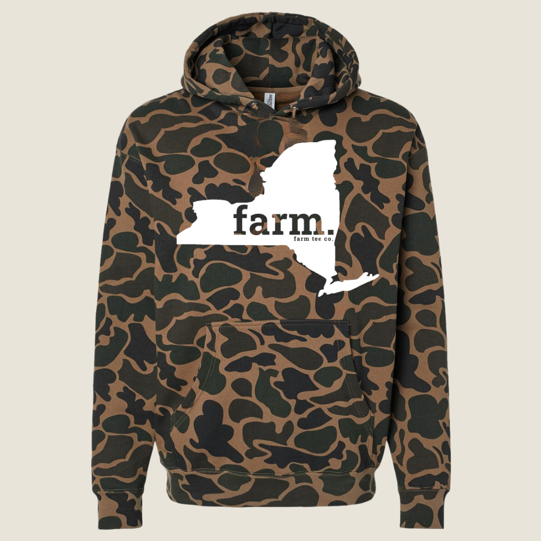 New York FARM Camo Hoodie