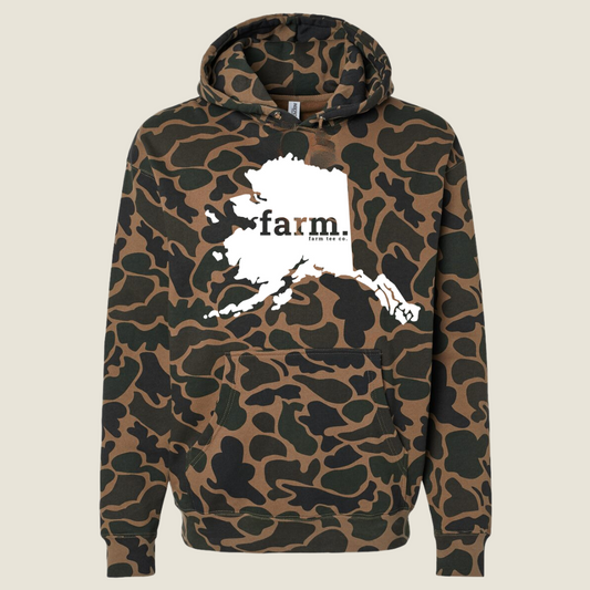 Alaska FARM Camo Hoodie