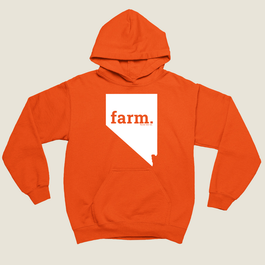 Nevada FARM Safety Orange Hoodie