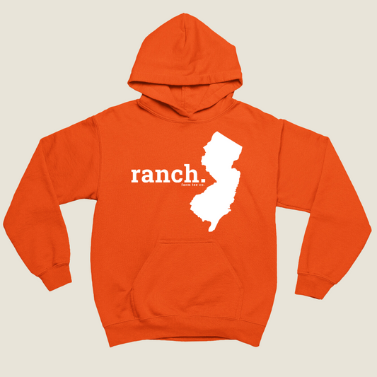 New Jersey RANCH Safety Orange Hoodie