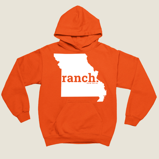 Missouri RANCH Safety Orange Hoodie