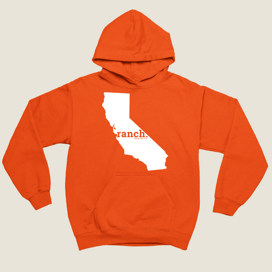 California RANCH Safety Orange Hoodie